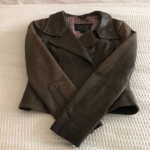 Mackage leather moto jacket